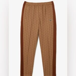 Lacoste‎ Unisex Lacoste  Monogram Beige Brown